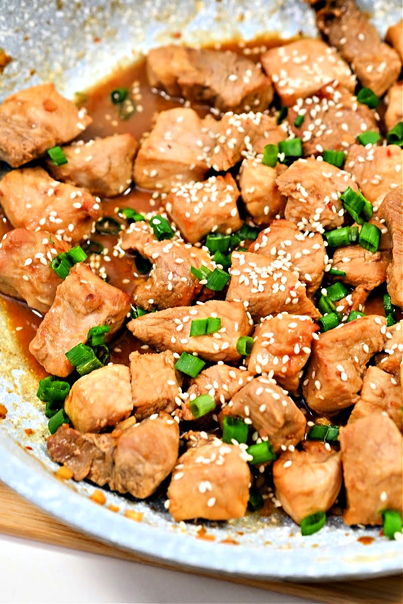 Keto Asian Sweet and Spicy Pork