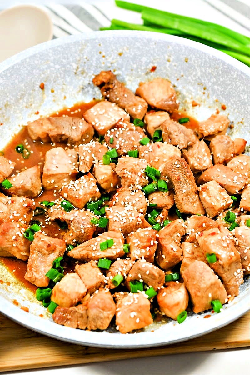 Keto Asian Sweet and Spicy Pork