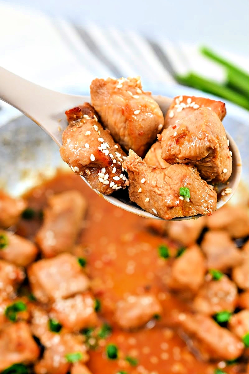 Keto Asian Sweet and Spicy Pork