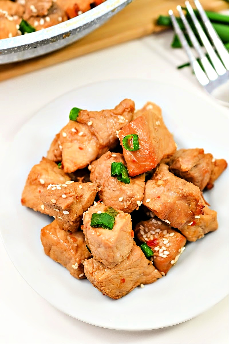 Keto Asian Sweet and Spicy Pork