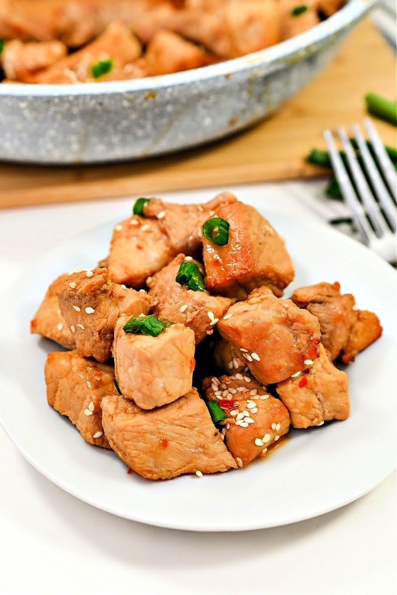 Keto Asian Sweet and Spicy Pork