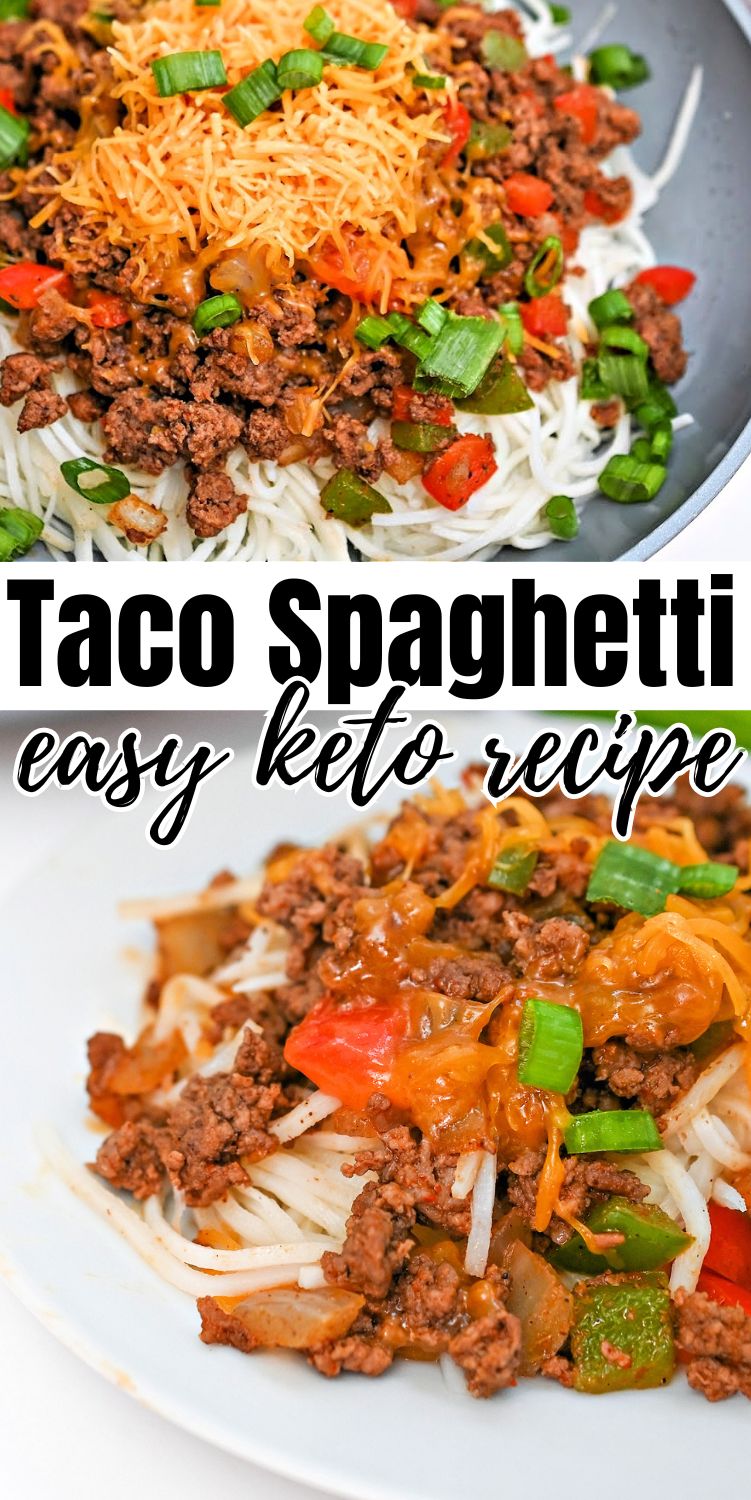 Keto Taco Spaghetti
