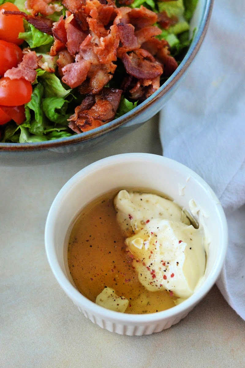 Keto Chopped BLT Steak Salad