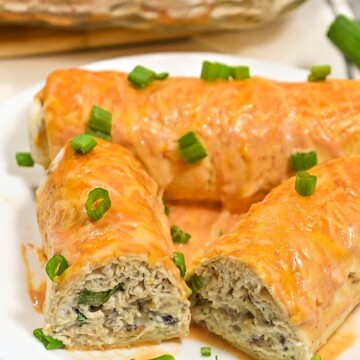 Keto Crack Chicken Enchiladas