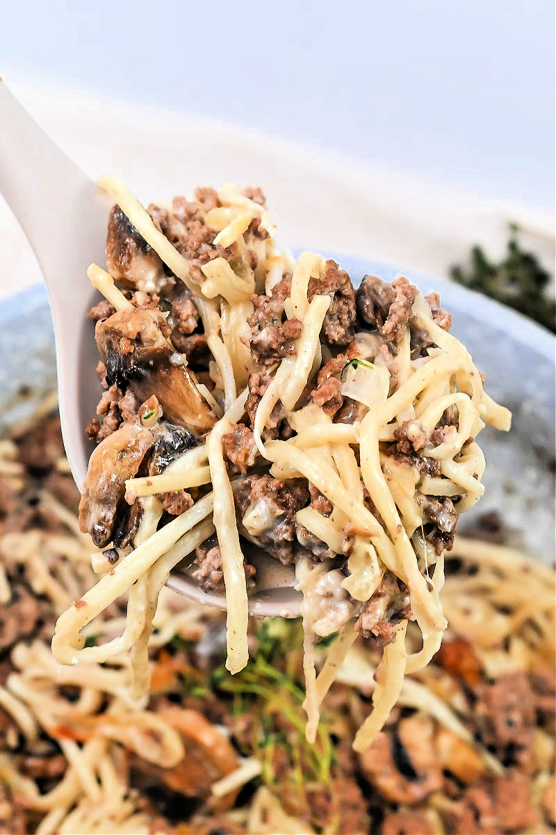 Keto Creamy TikTok French Onion Pasta