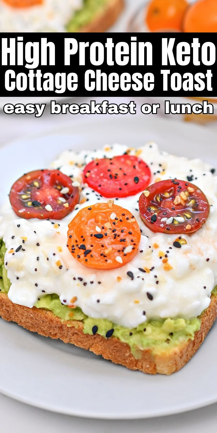 Keto Cottage Cheese Toast