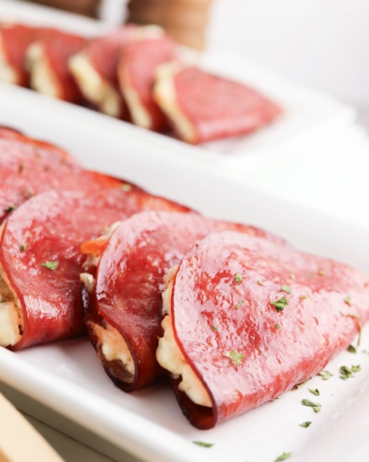 Keto Salami Tacos