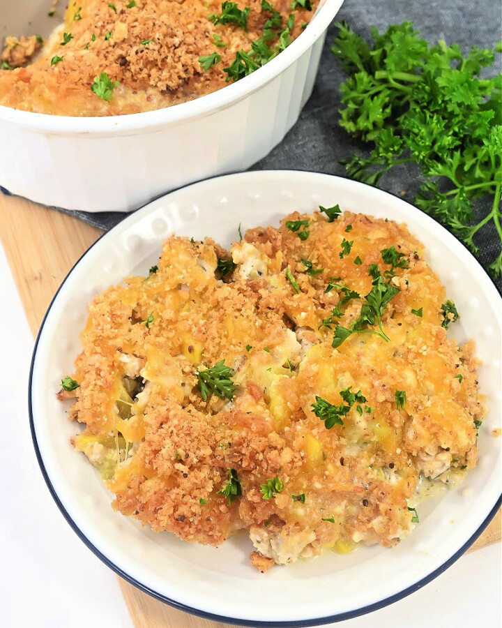 Low-Carb Creamy Chicken and Summer Squash