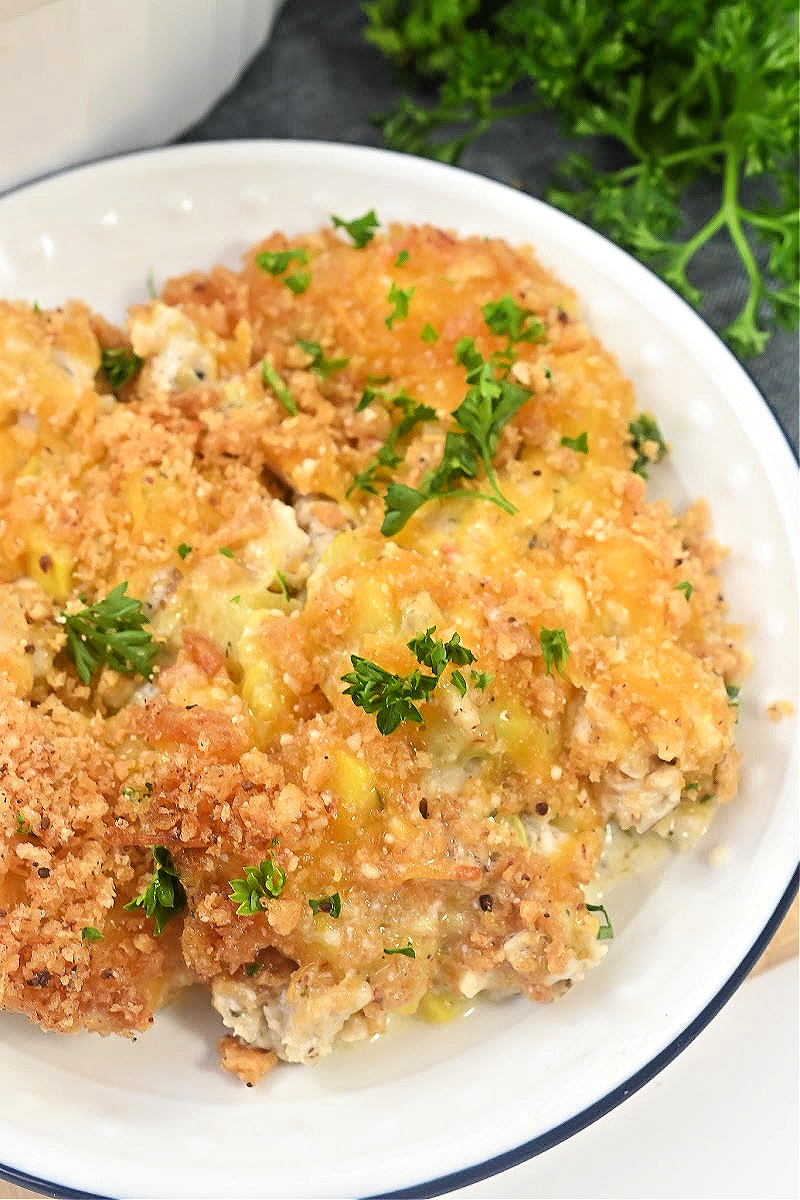 Low-Carb Creamy Chicken and Summer Squash