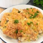 Low Carb Creamy Chicken and Summer Squash Casserole