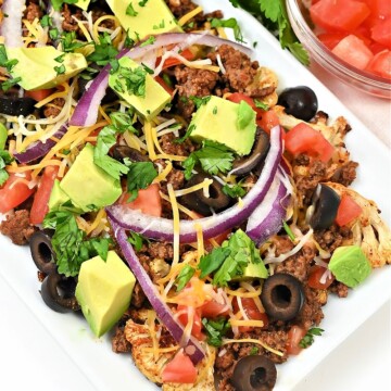 Keto Cauliflower Nachos
