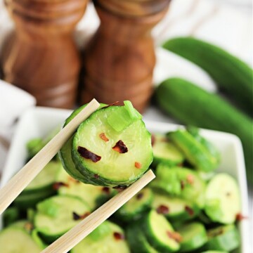 Keto Korean Cucumber Salad