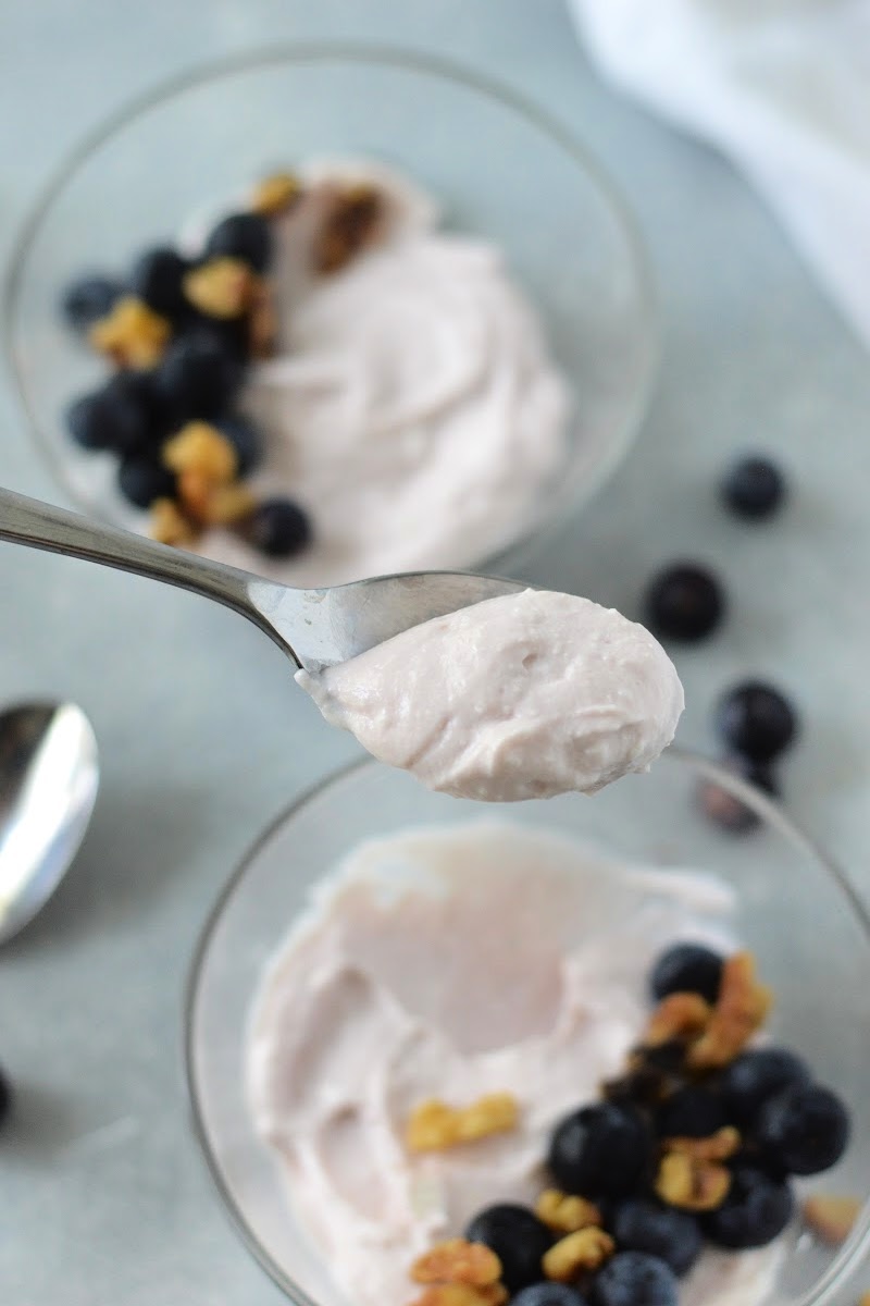 Low Carb Blueberry Cottage Cheese Parfait