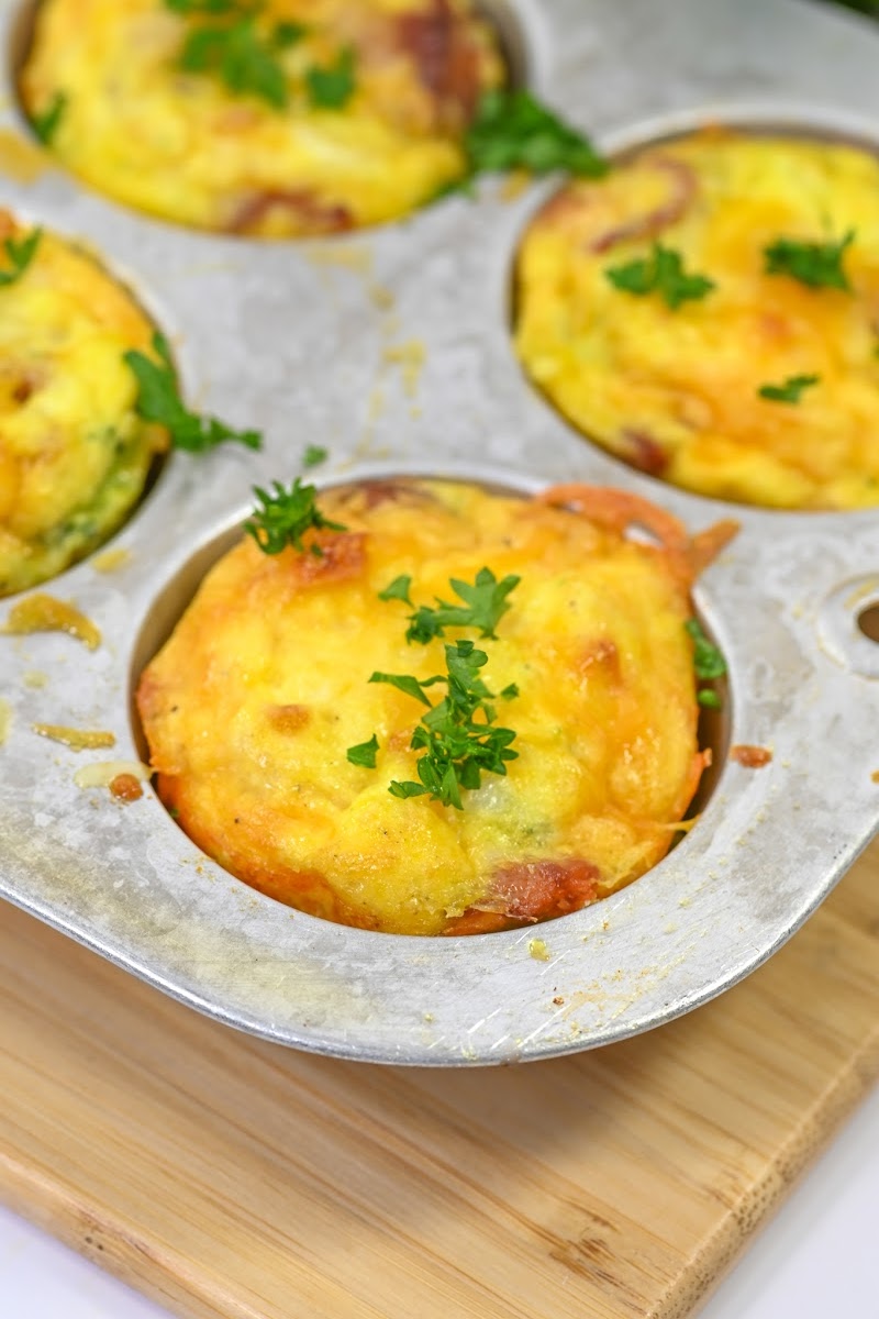 Keto Cottage Cheese Egg Muffins