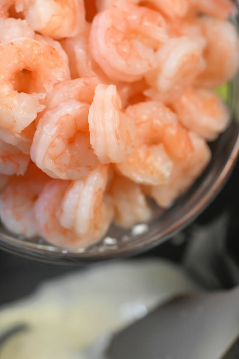 Creamy Shrimp and Cucumber Salad - Easy Keto Lunch