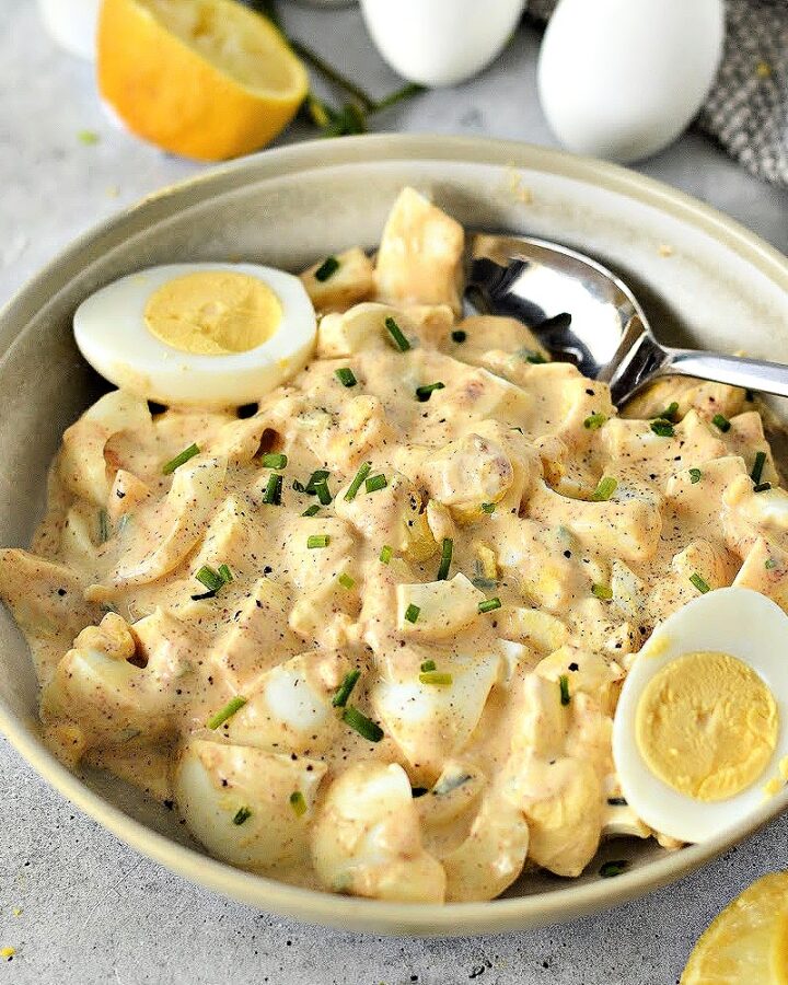 Low Carb Greek Yogurt Egg Salad