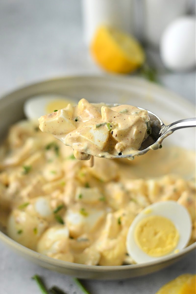 Low Carb Greek Yogurt Egg Salad