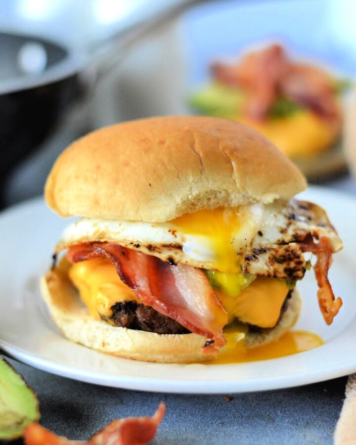 Keto Breakfast Burger