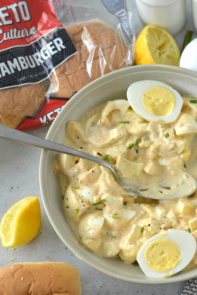 Low Carb Greek Yogurt Egg Salad