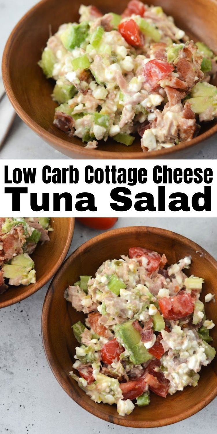 Low-Carb Cottage Cheese Tuna Salad