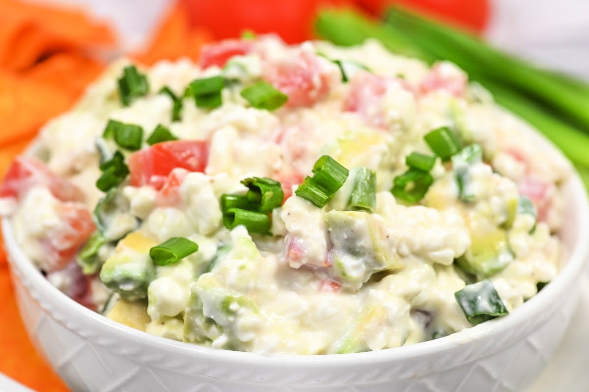 Keto Dorito Dip With Cottage Cheese