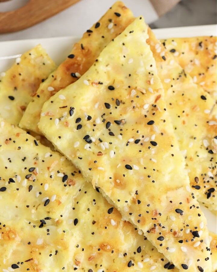 Keto Cottage Cheese Flatbread