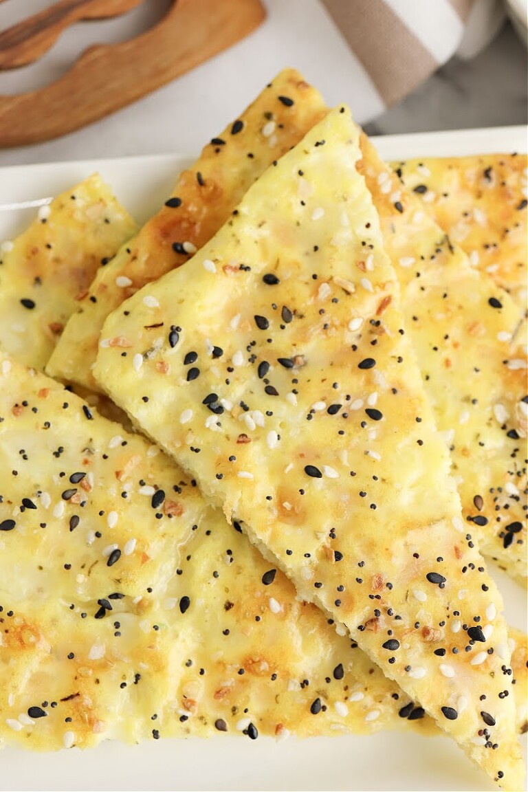 Keto Cottage Cheese Flatbread 2 Net Carbs Per Serving