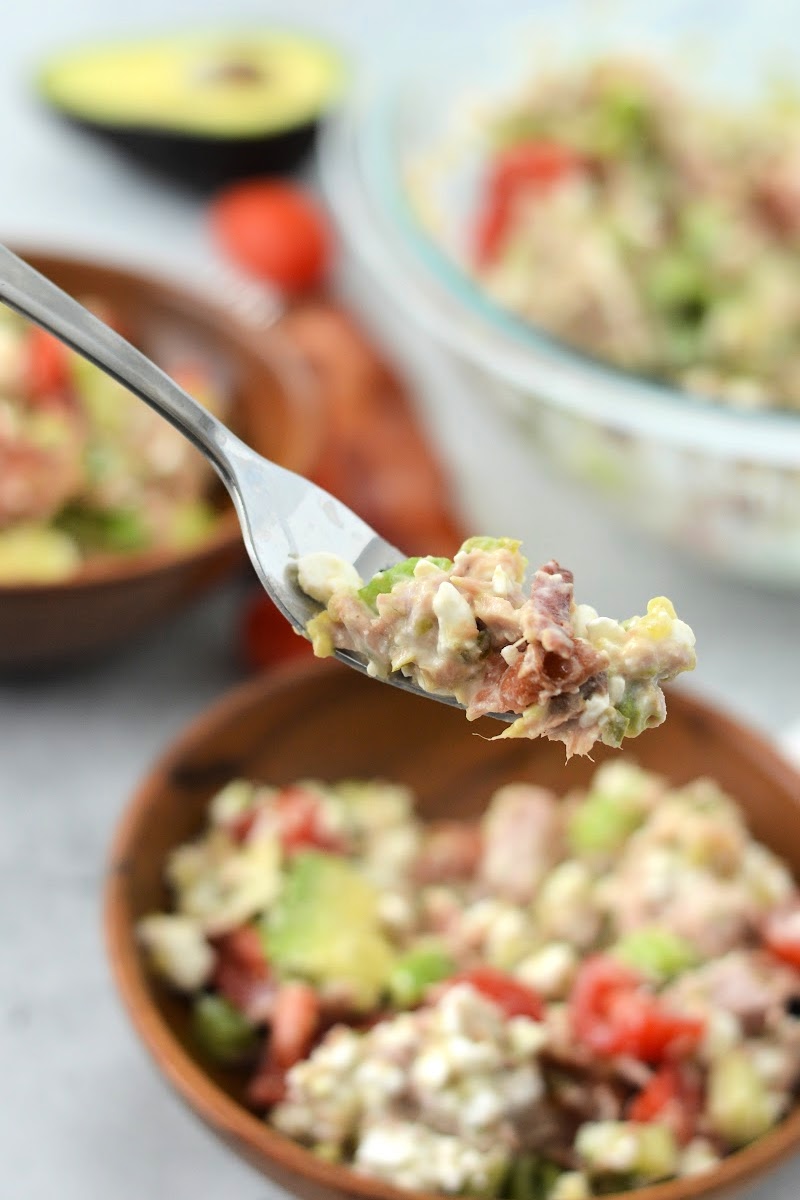 Low-Carb Cottage Cheese Tuna Salad