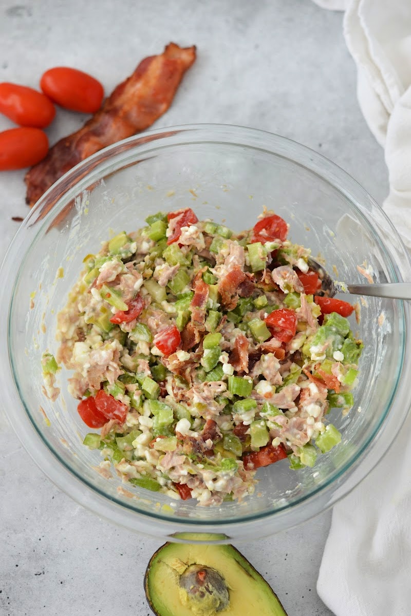 Low-Carb Cottage Cheese Tuna Salad