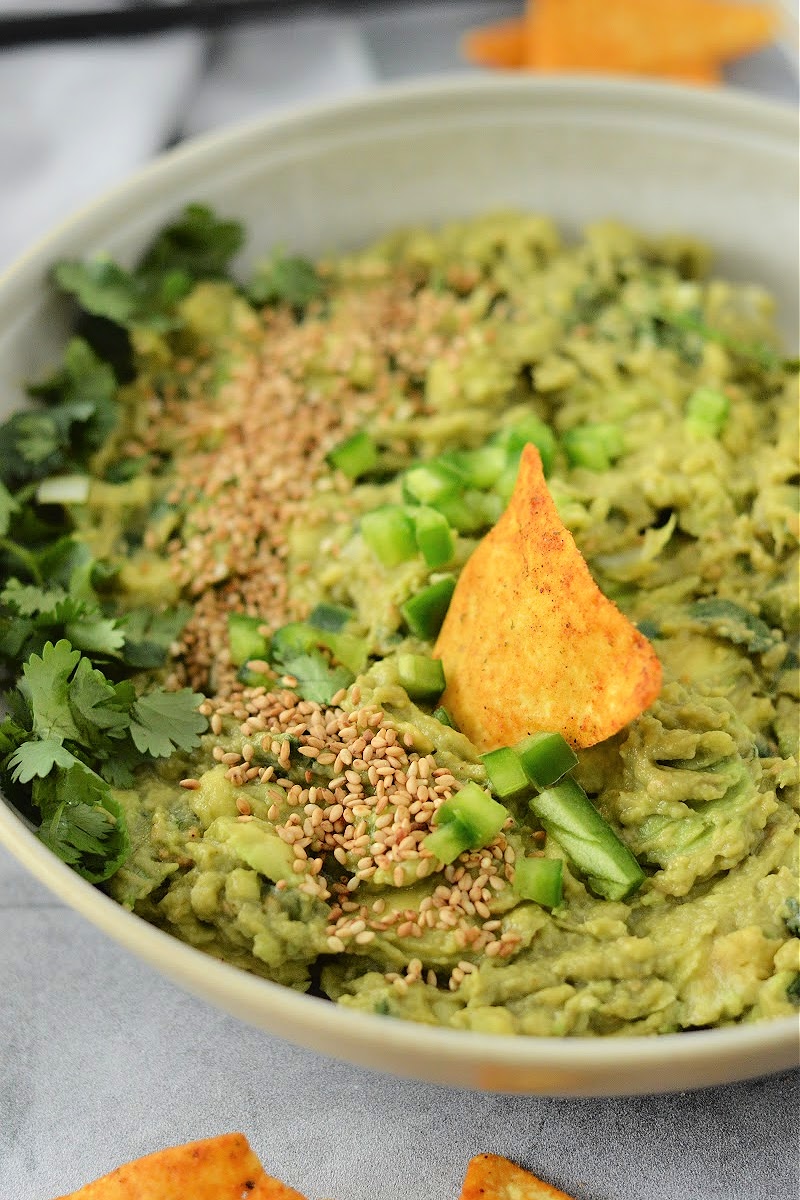 Low-carb Asian Guacamole