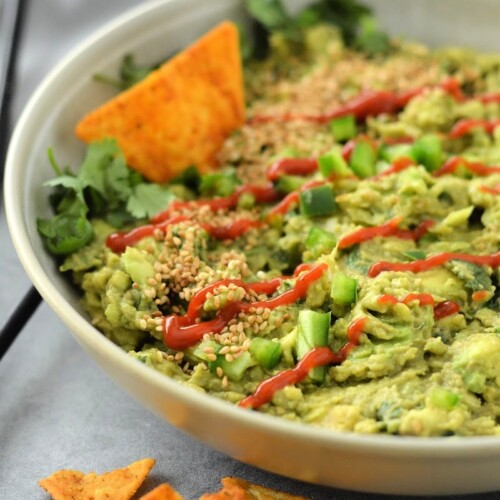 Low-carb Asian Guacamole