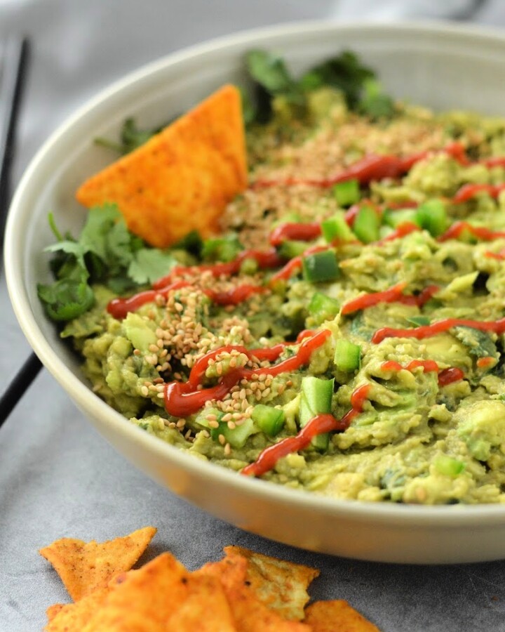 Low-carb Asian Guacamole