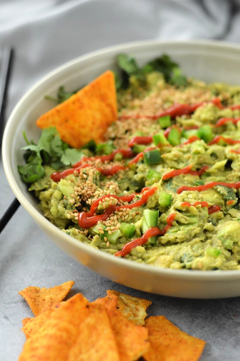 Low-carb Asian Guacamole