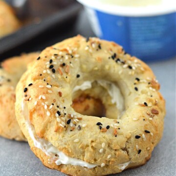 Keto Cottage Cheese Bagels