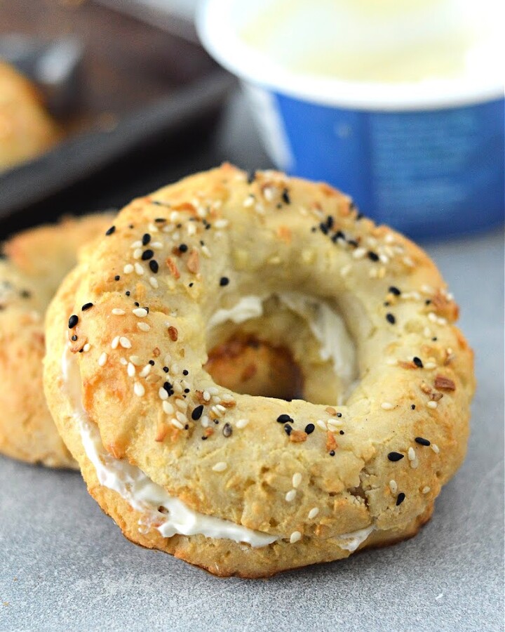 Keto Cottage Cheese Bagels