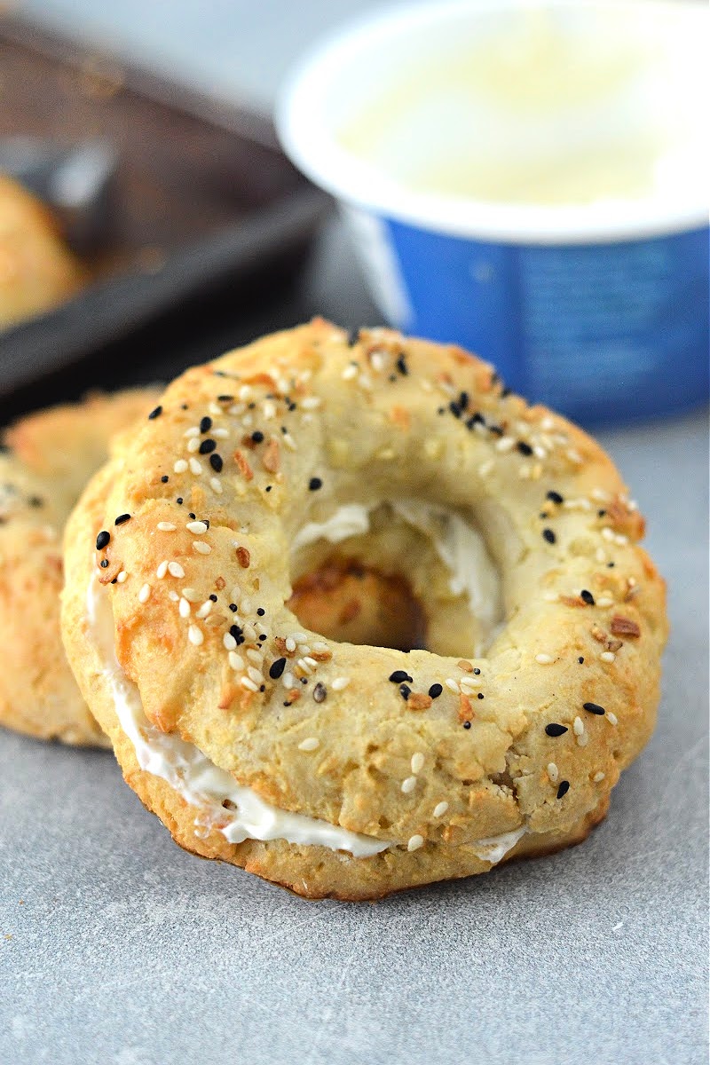 Keto Cottage Cheese Bagels