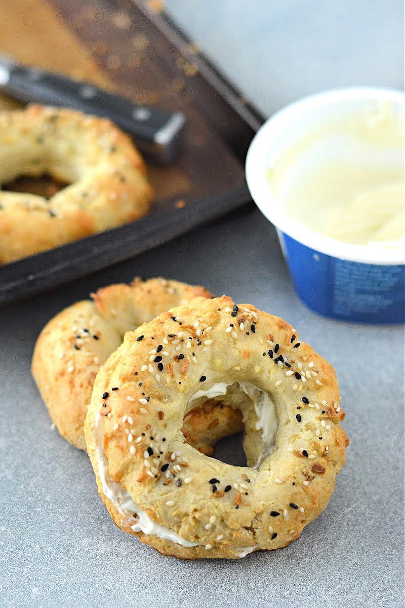 Keto Cottage Cheese Bagels