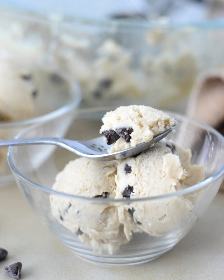Keto Cottage Cheese Edible Cookie Dough