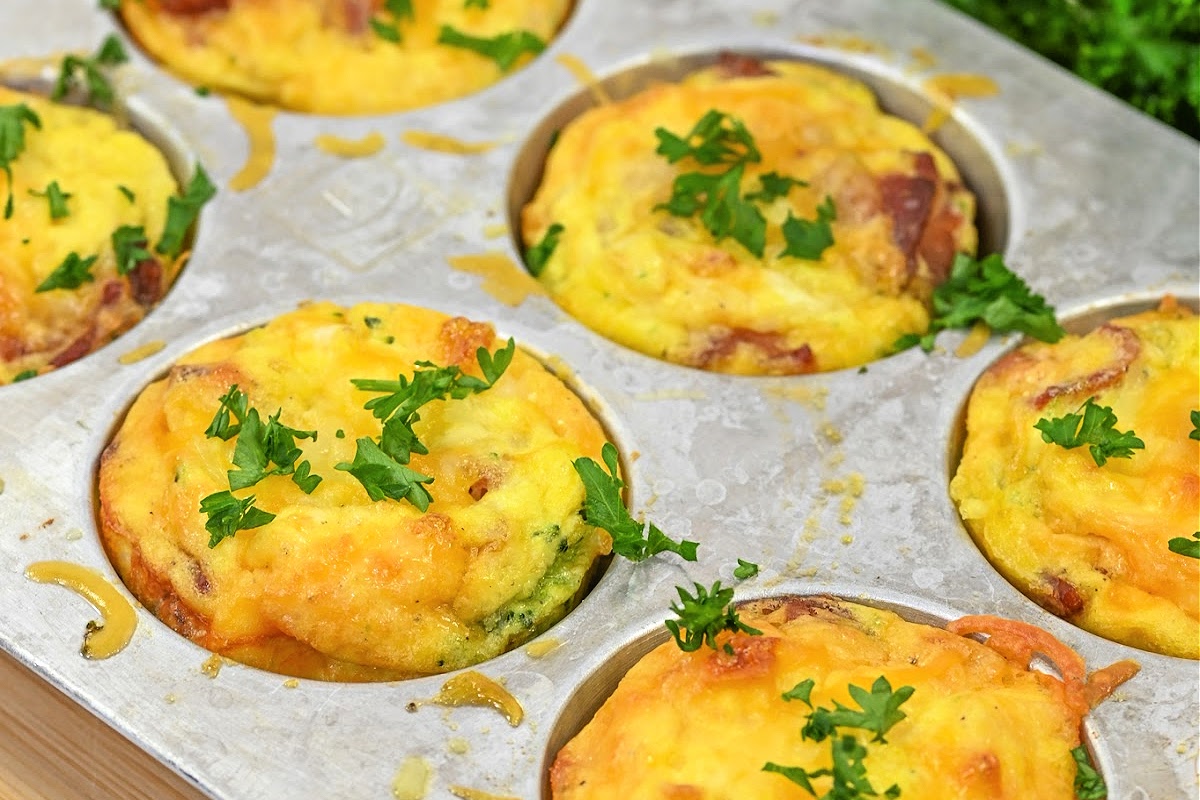 Keto Cottage Cheese Egg Muffins