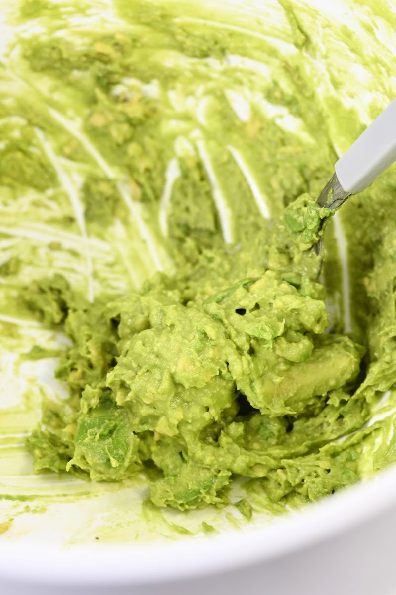 Smashed avocado