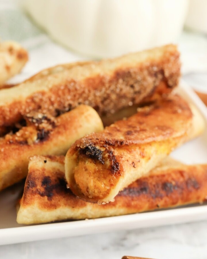 Keto Pumpkin Pecan Cream Cheese Roll-Ups
