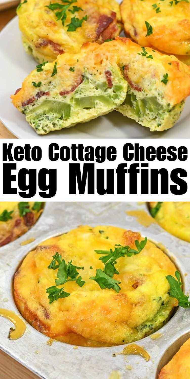 Keto Cottage Cheese Egg Muffins