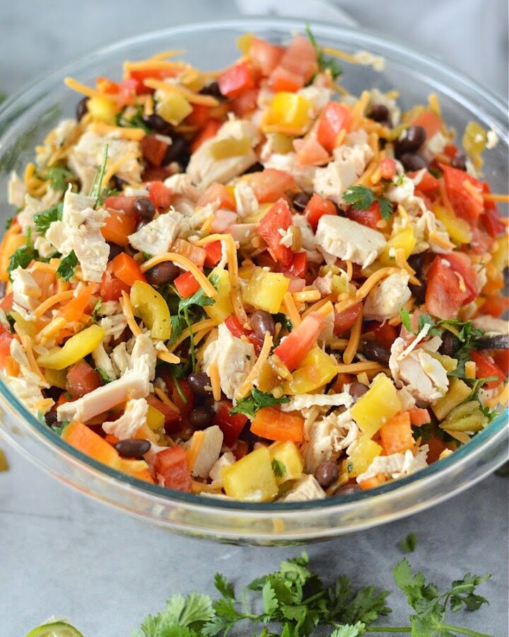 Keto Southwest Salad