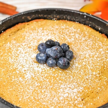 Keto Pumpkin Spice Dutch Baby