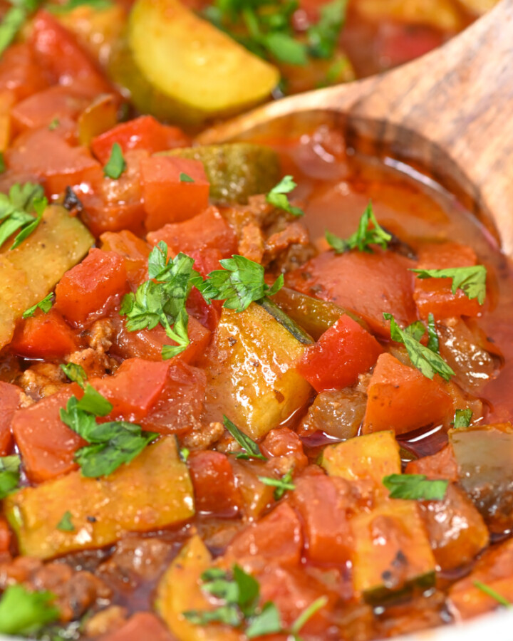 Keto Pumpkin Chili With Ground Beef