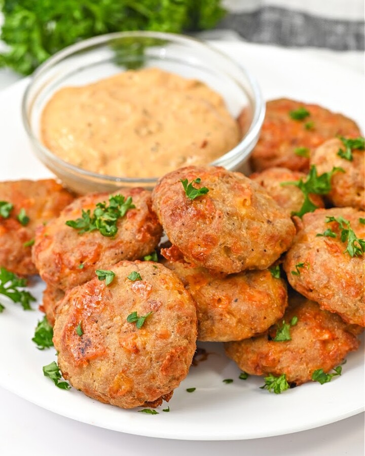 Keto Air Fryer Tuna Bites