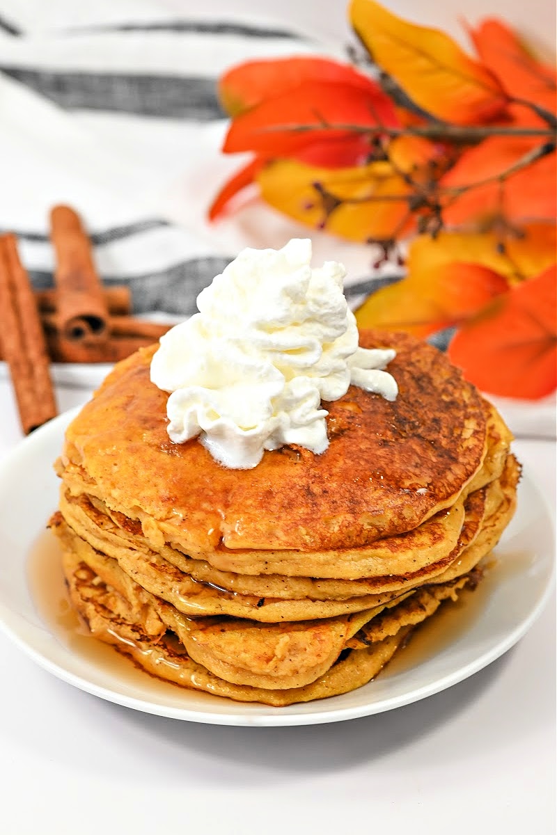 Keto Cottage Cheese Pumpkin Pancakes