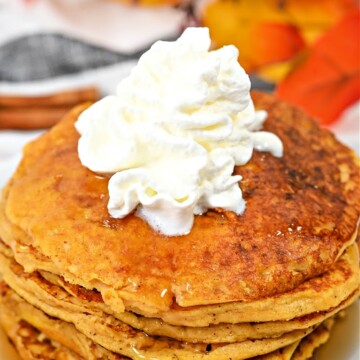 Keto Cottage Cheese Pumpkin Pancakes