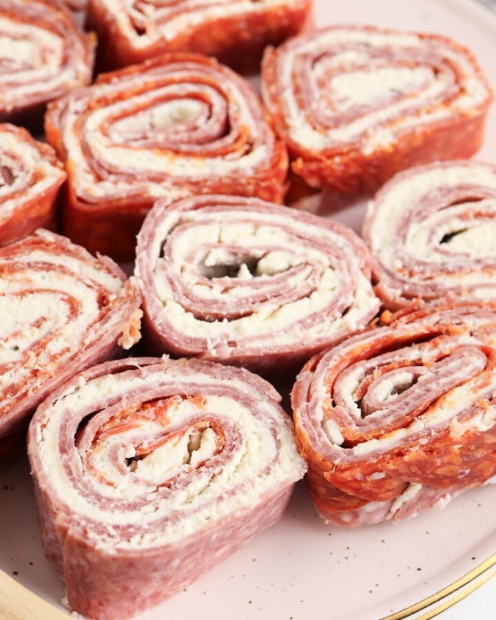 Keto Boursin Roll Ups