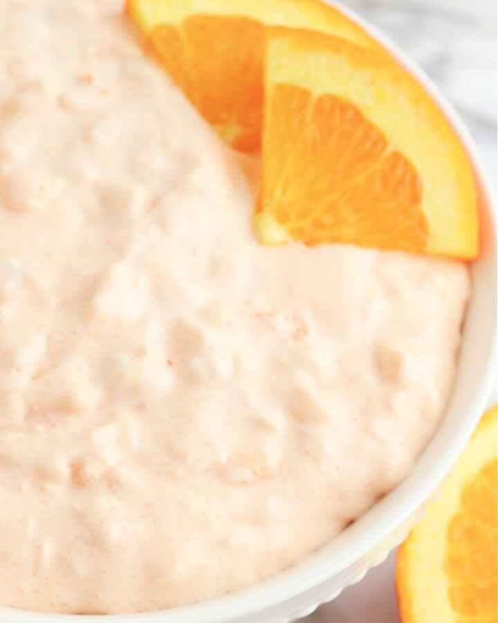 Keto Creamsicle Cottage Cheese Jello Salad